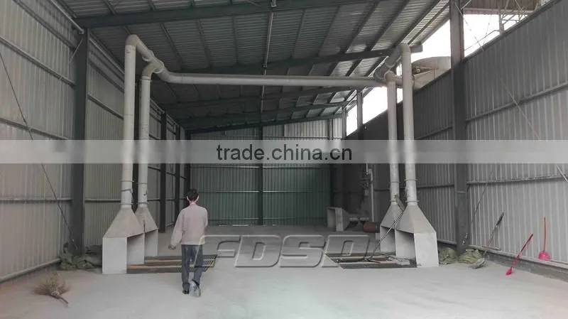 200t paddy silos storage in rice plant whole project