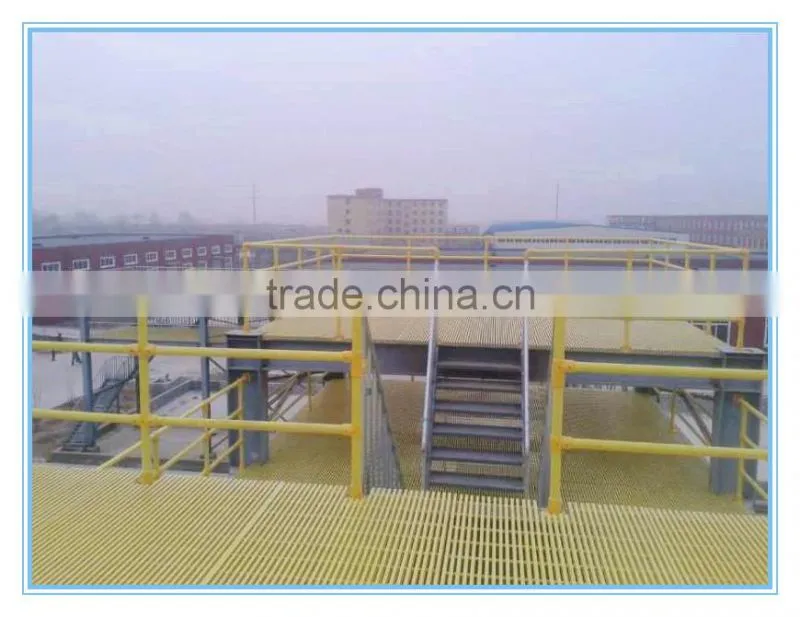 Light weight, high strength fiberglass reinforced plastic FRP grating