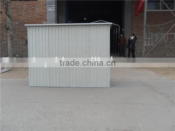 prefabricated steel garden room/garden shed