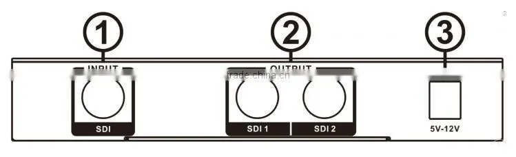 Humanized Design VOXLINK 3G/HD/SD_SDI Splitter 1 x 2 AU