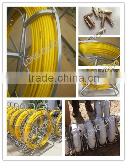 High Intensity fiberglass duct rodder,fiberglass cable snakes/continuous duct rodder