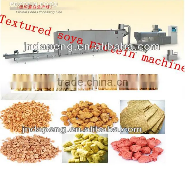 soya nuggets soya protein powder extruder machinery