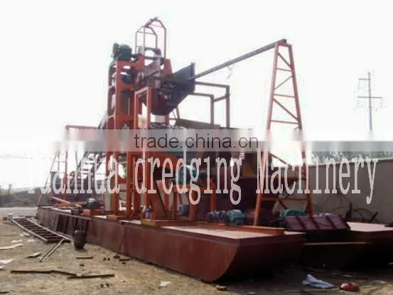bucket chain Dredger and sand mining dredger