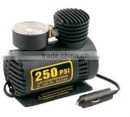 H50212 250 PSI Portable Mini Air Compressor Car Bicycle Flat Tire Inflator Pump 12V