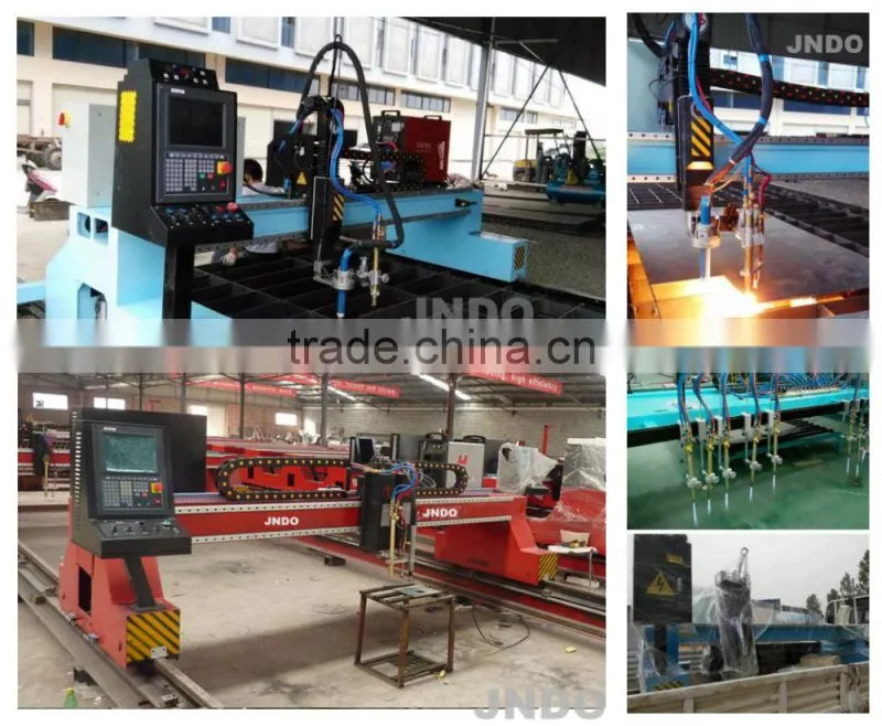 2015 China factory gantry type sheet metal cnc plasma cutting machine