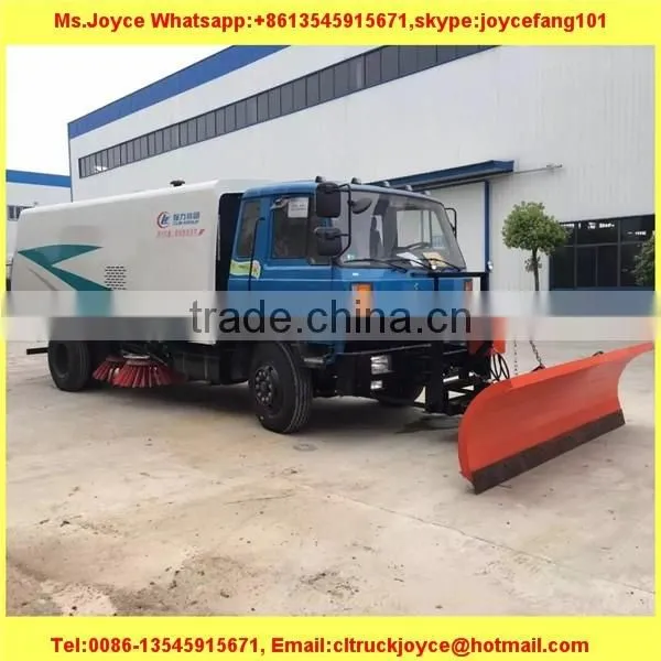 New 8cbm Cleaning Sweeper Truck/Street Cleaning Truck With Snowing Cleaning Equipments/Road Sweeper Trucks For Sales