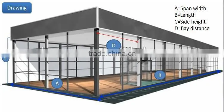 Customized double decker tent structure for sale