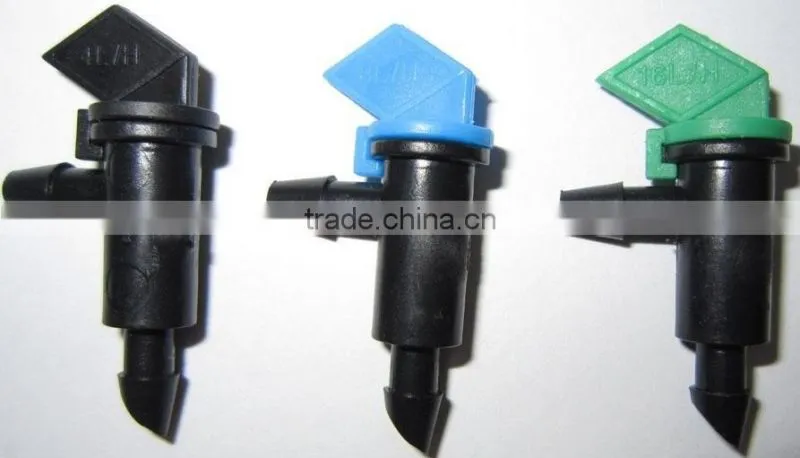 farm drip irrigation system equipment 16L/H plastic online dripper