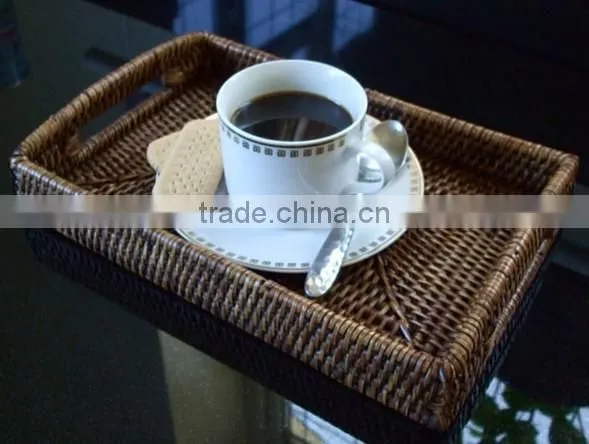 Colored rattan plate holders Wholesale