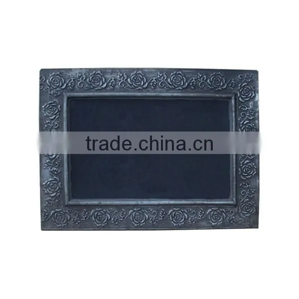 Metal Decorative Blackboard Table Chalkboard