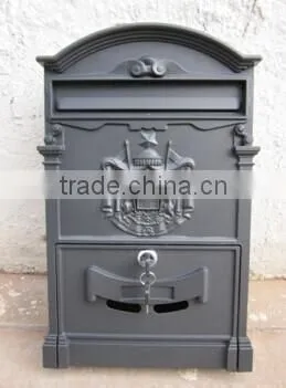 antique die casting aluminum mailboxes