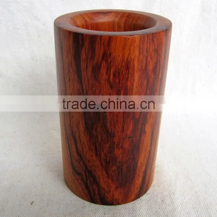 wood stationary solid wood hanger book rack pen container