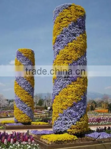 China manufacture self watering plant pot vertikal hidroponik tower garden flower pot big