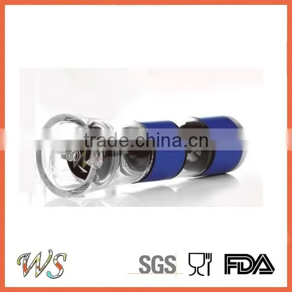 WS-PG27 2in1 Plastic salt and pepper grinder set, pepper mill mechanism