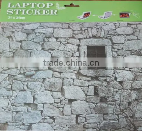 Decoration Laptop Sticker Skin Stone House