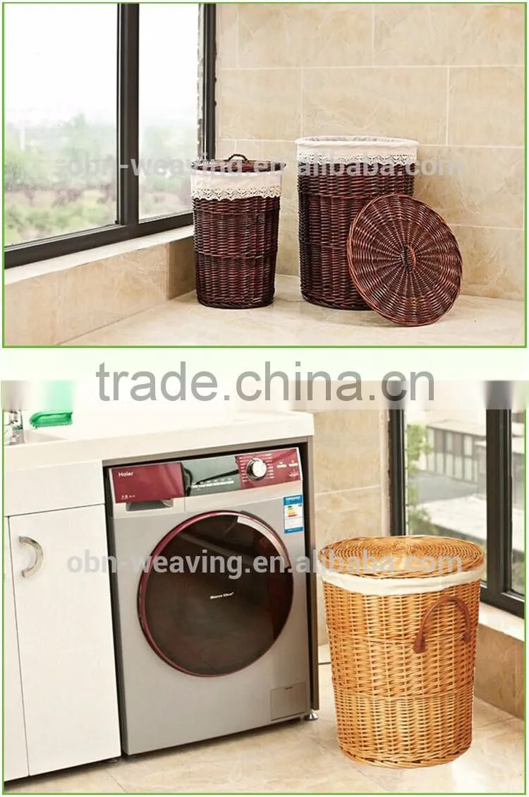 Hot sell corner novelty laundry hamper with lid