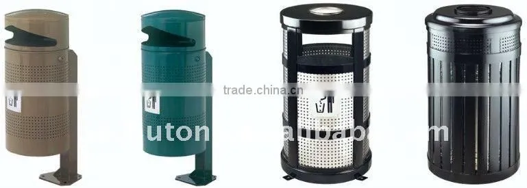 Newest design Hotel outdoors amenities rubbish bin