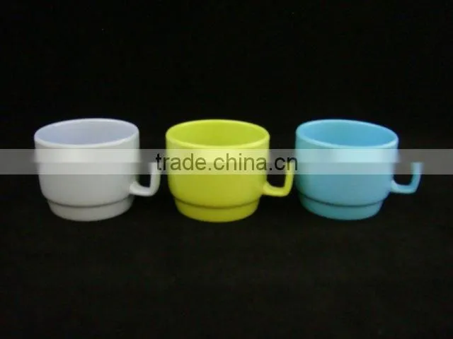 Melamine handle cup