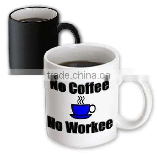 Fantasy Mugs Ceramic Color Changing Creative Black Mug