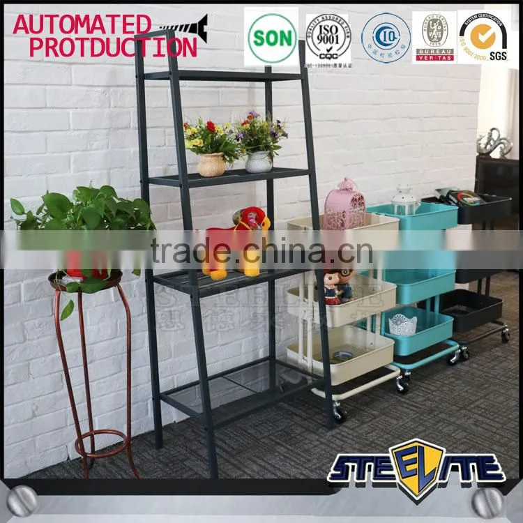 Iron art powder coated metal wire flower display rack