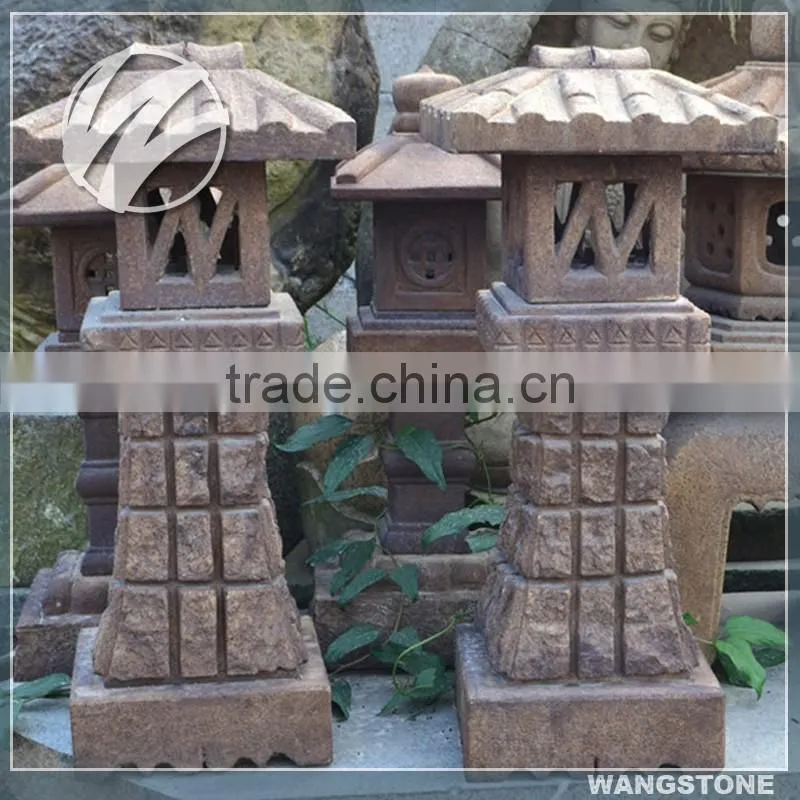 Factory price modern garden exquisite outdoor stone lantern