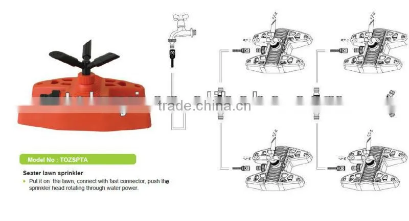 Mini Garden Spin Sprinkler