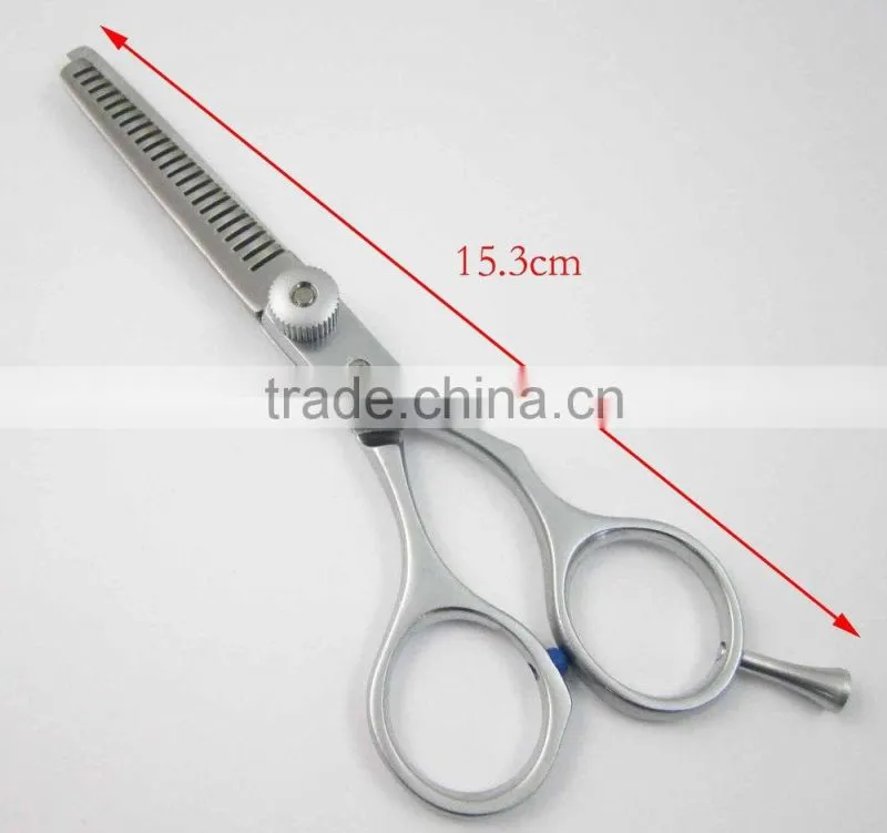 Durable Stainless Steel Serrated Hair Scissors