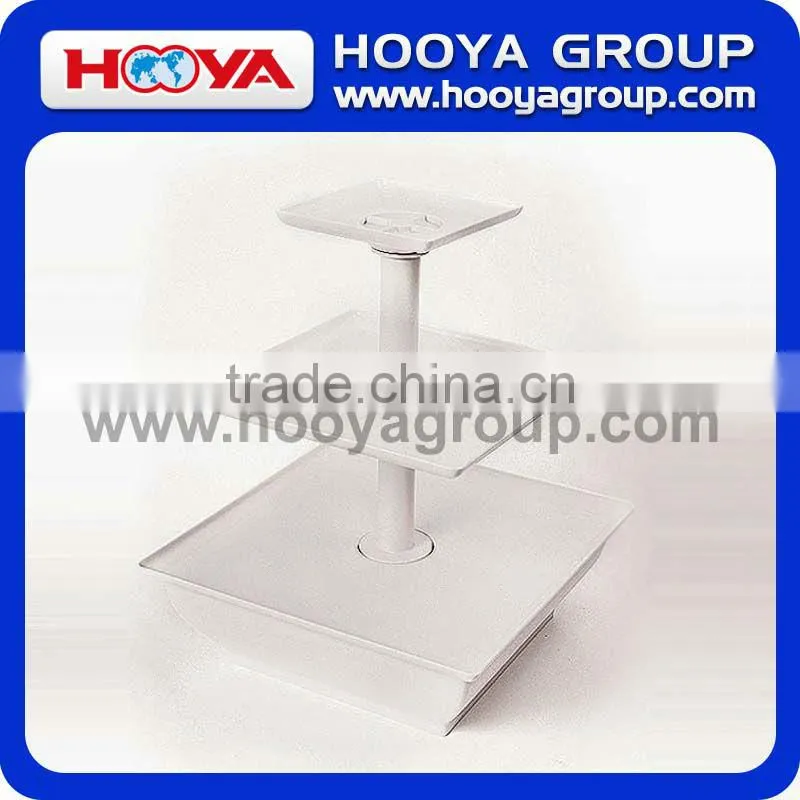 2014 wholesale Fancy 3 Layers Cake Stand for Wedding cake stands plastic