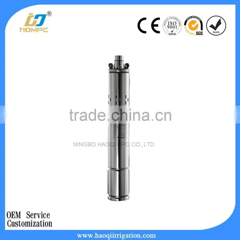 DC36V 400W 3 inch Helical Rotor solar power submersible pump solar water pump
