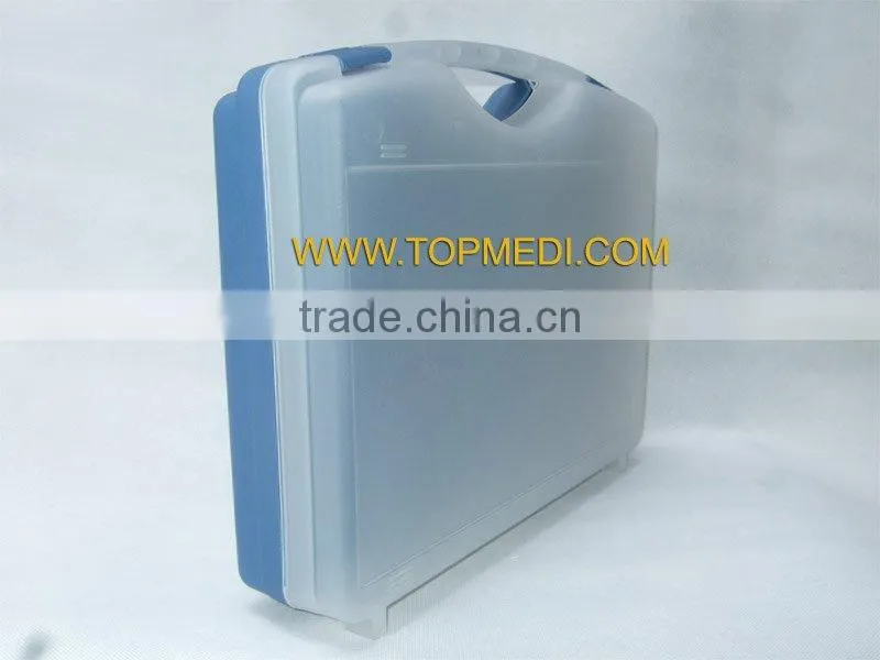 With handle plastic storage box cases