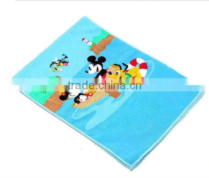 Promotion custom suede towel microfiber sport