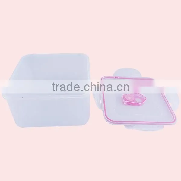 Square Take Away Airtight Plastic Food Container