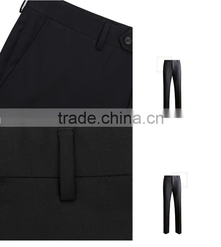 2015 classic style bulk wholesale men's wedding suits black suit & uniform for business & party