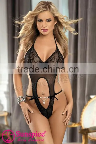2015 popular hot sale Sunspice lingerie sexy hot image open hot sexy girl photo sexy teddy sexy women sexy teddy
