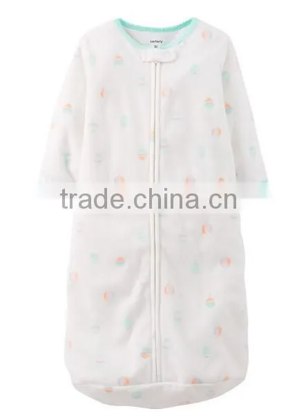 China alibaba applique cotton terry baby sleeping bag,new kids sleeping bag