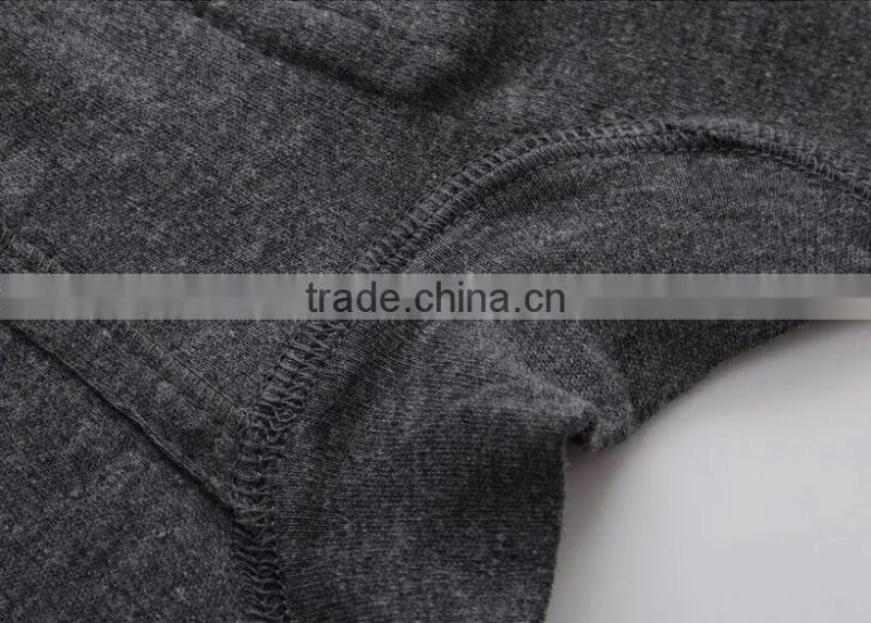 customize middle collar 100%cotton mens ladies thermal underwear clothes set