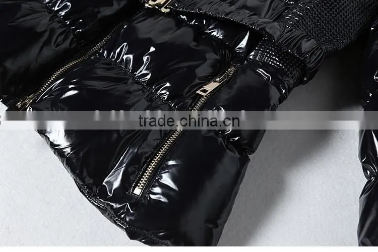 custom 2017 latest fashion western ladies winter duck down feather women jackets