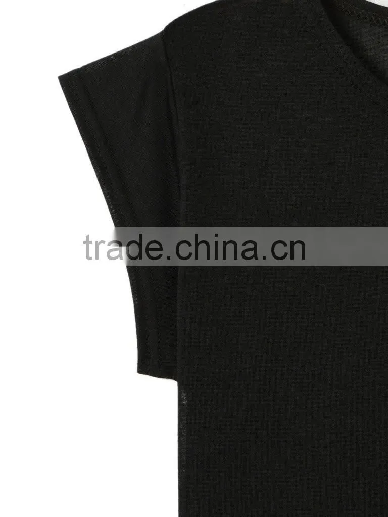 Womens club wear sexy fitness crop top