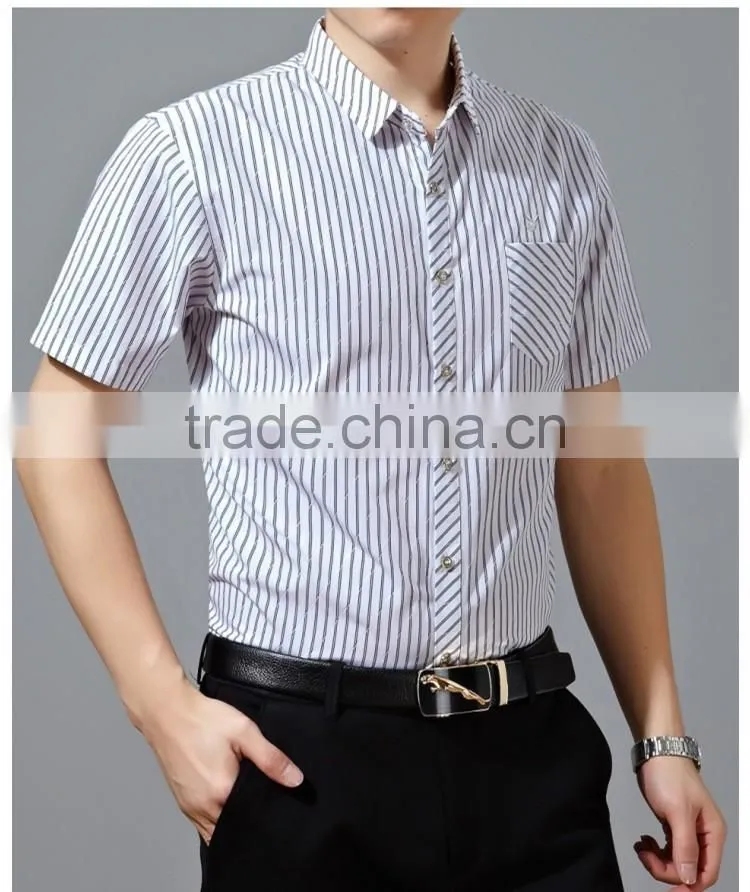 2016 fancy design men shirt famous brand printing shirt slim fit