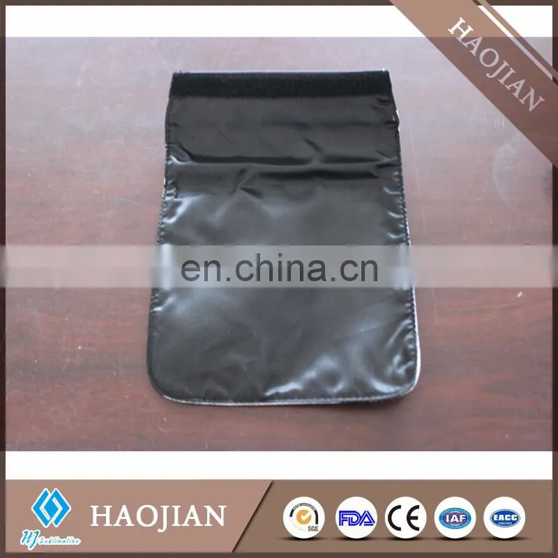 black satin body small purse with sublimation printable flap handbag