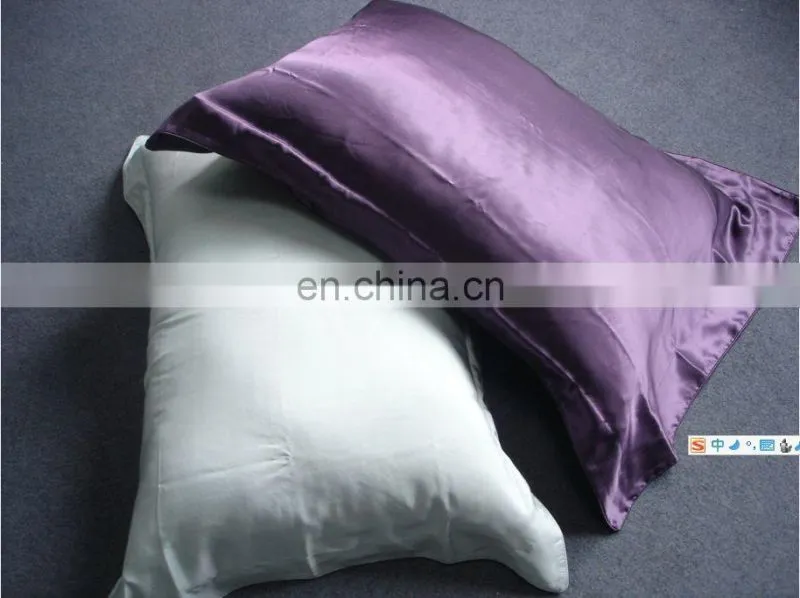 noble textile 100% charmeuse silk pillowcase
