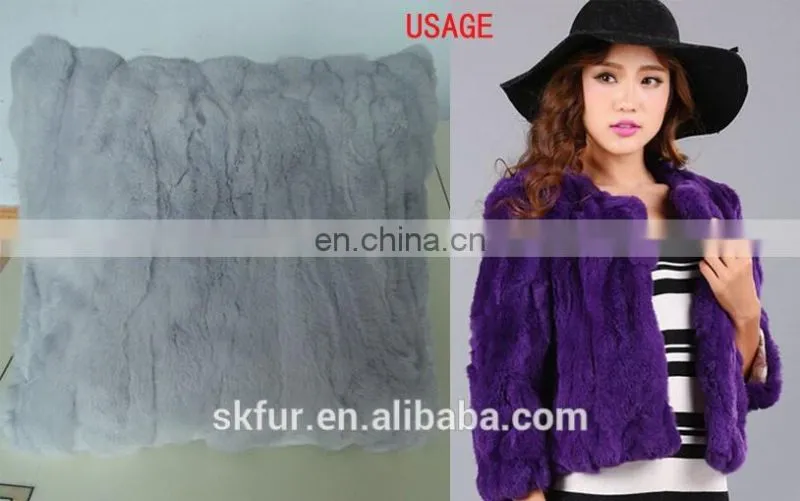 Factory direct supply softtextile rabbit fur blanket
