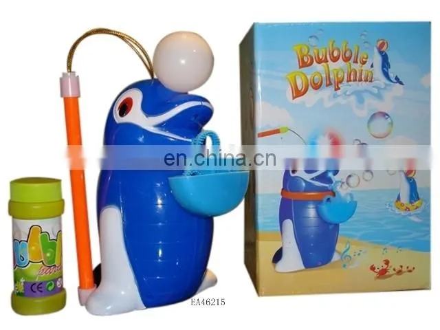 hot sell plastic kids bubble gun with music & light