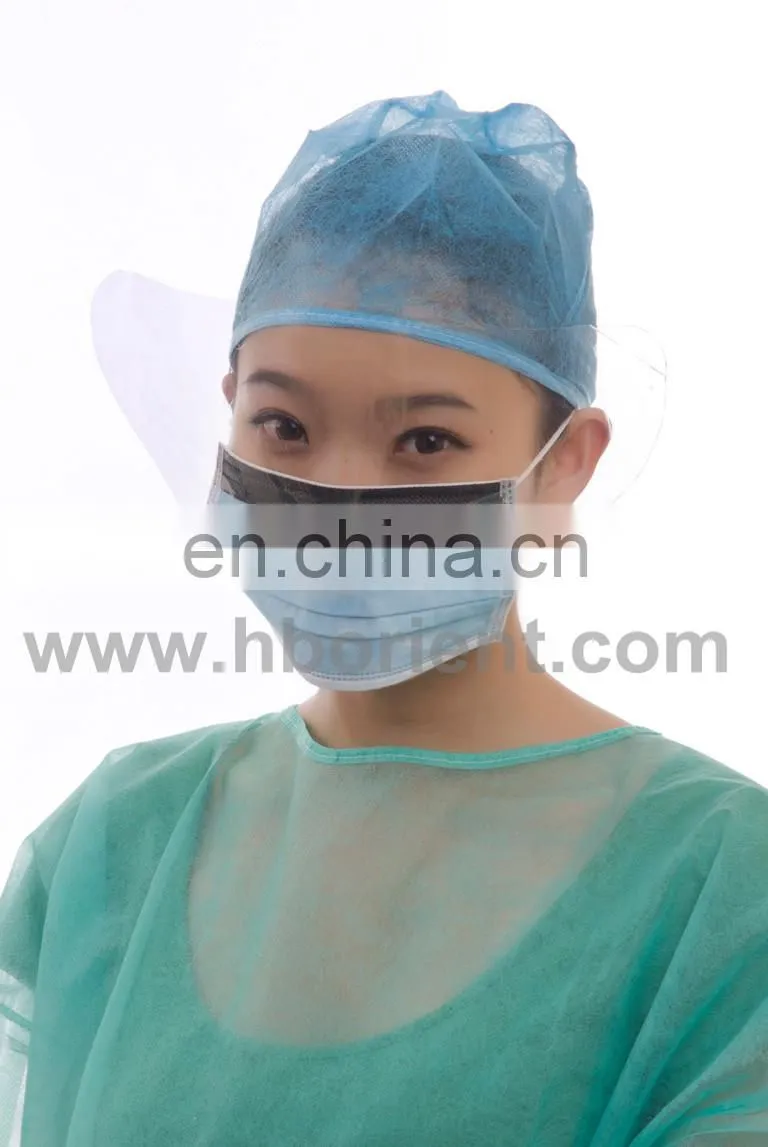 china supplier of Surgeon anti virus mers PP 3ply face shield