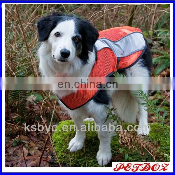 dog reflective clothing vest