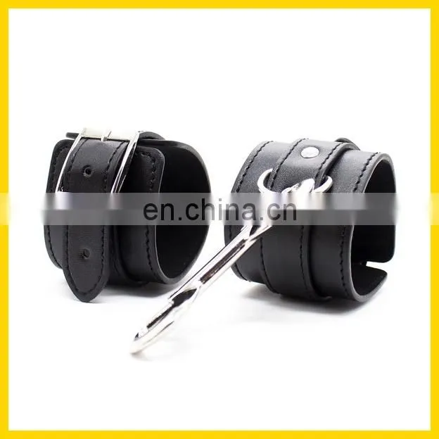 hot sale neck to writs &ankle cuffs bed restraint in sex product