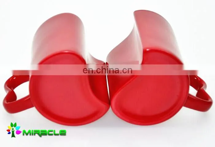 Hot Sale Ceramic Sublimation Lover Coffee Mug for couples
