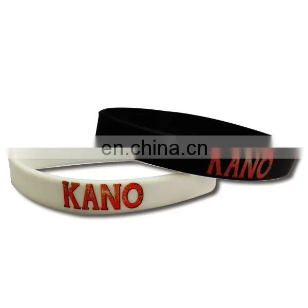 Silicone wristband bracelet