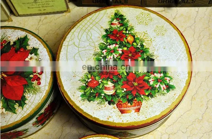 christmas gift tin box