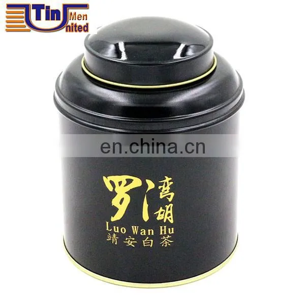 White coating tea tin packaging,tin box packaging for tea